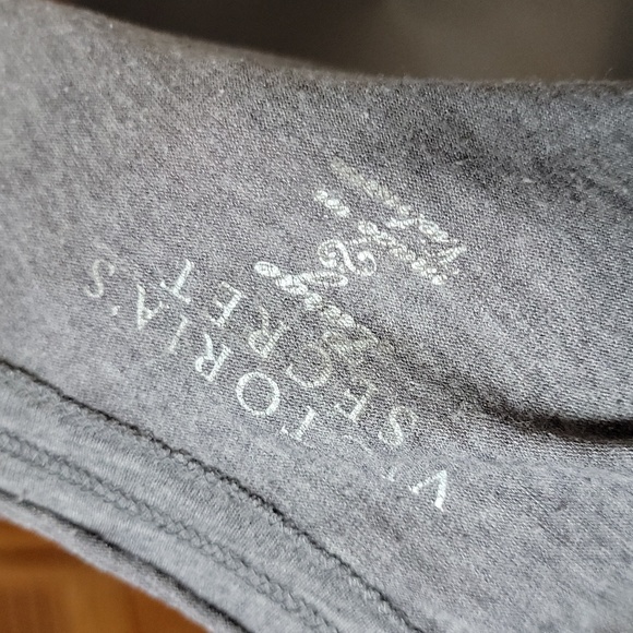 Victoria Secret Mini Gray Tunic Dress sz Large - Picture 4 of 5